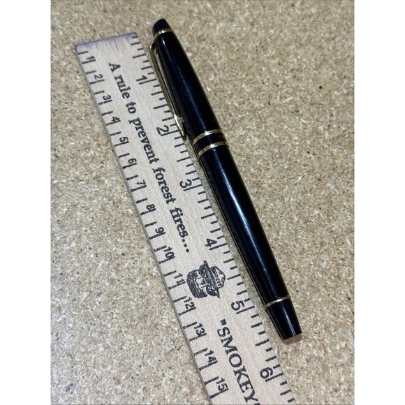 VTG Waterman Paris Black & Gold Color Pen – Writing Instrument Needs Ink Refill - Picture 5 of 5